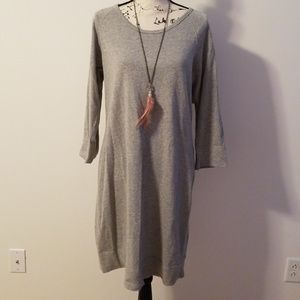 J. Crew Swearshirt Dress